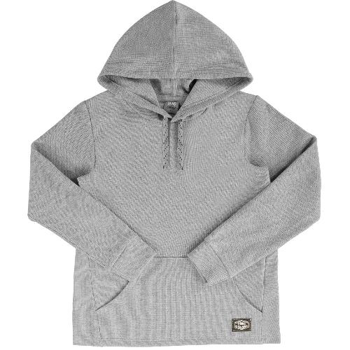 CAMISETA C/ CAPUZ MALHA WAFER