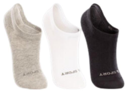 MEIA TRIPACK INVISIVEL LISA