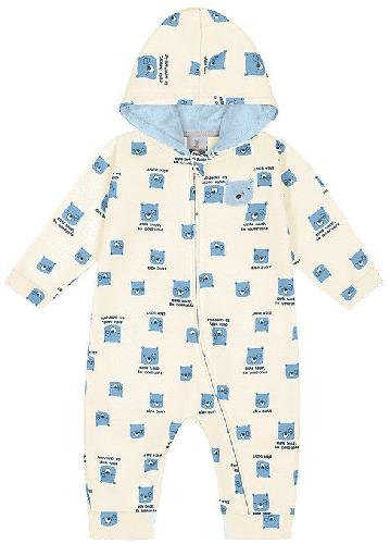 MACACAO MANGA LONGA MOLETOM FELPADO C/ CAPUZ E ZIPER URSINHOS