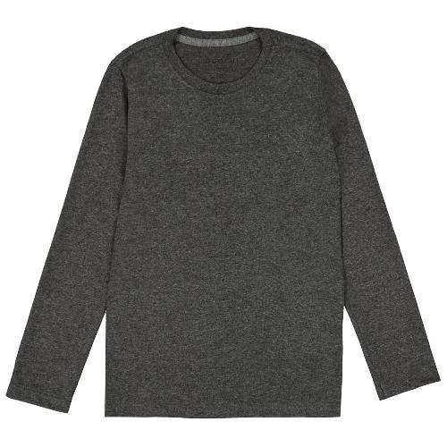 CAMISETA MANGA LONGA CASUAL SLIM LISA